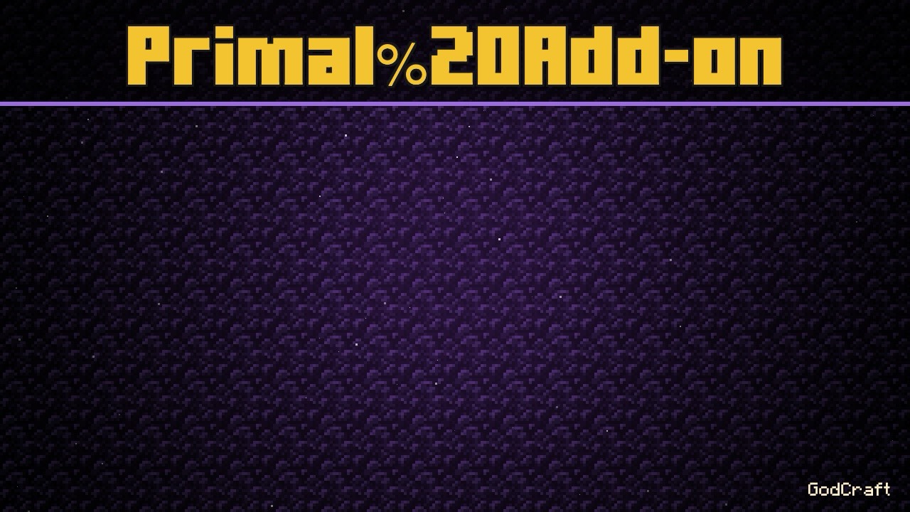 Primal Add-on