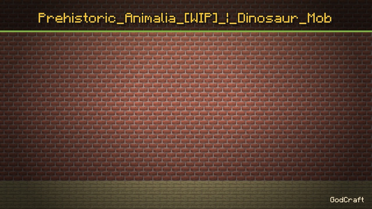 Prehistoric_Animalia_[WIP]_|_Dinosaur_Mob