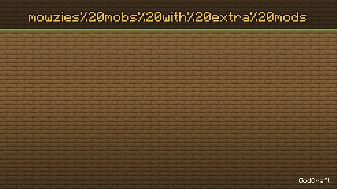 mowzies mobs with extra mods