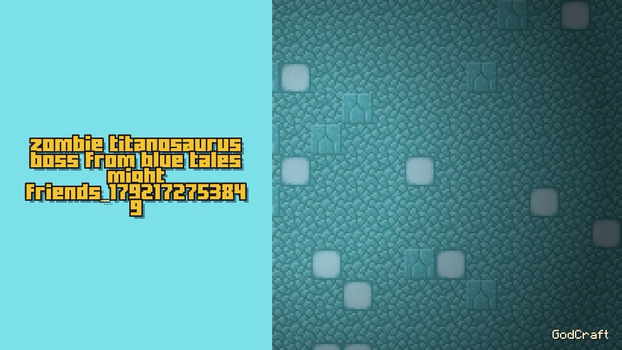 zombie titanosaurus boss from blue tales might friends_1792172753849