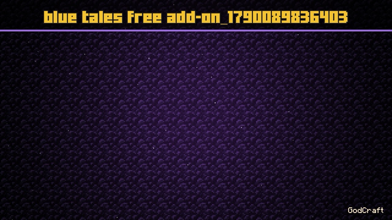 blue tales free add-on_1790089836403