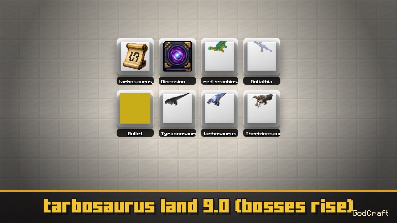 tarbosaurus land 9.0 (bosses rise)
