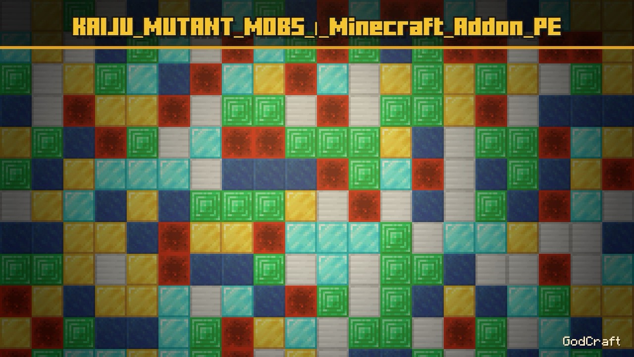KAIJU_MUTANT_MOBS_|_Minecraft_Addon_PE
