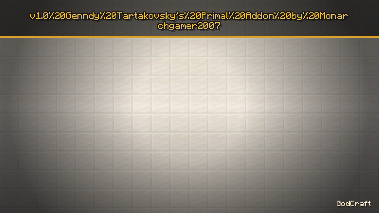 v1.0 Genndy Tartakovsky's Primal Addon by Monarchgamer2007