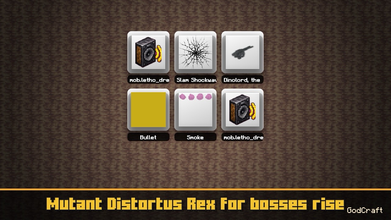 §4Mutant §0Distortus Rex for bosses rise