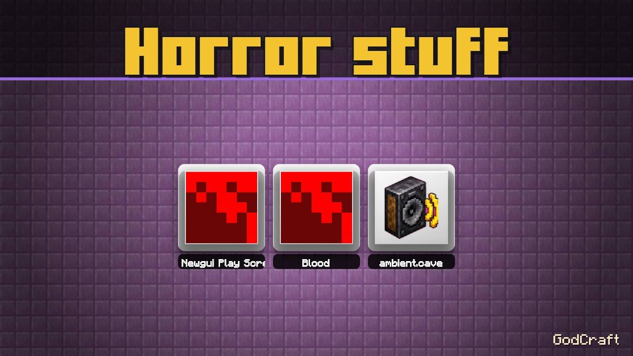 Horror stuff